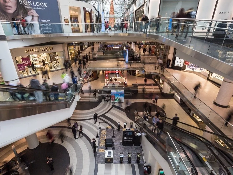 Galeria handlowa, zdjęcie ilustracyjne