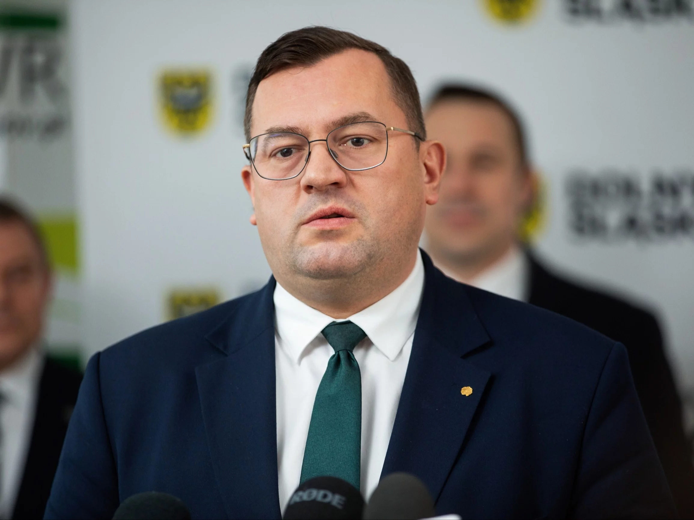 Minister rolnictwa i rozwoju wsi Stefan Krajewski