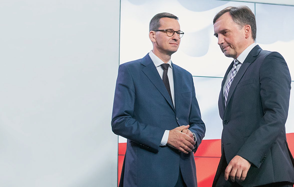 Mateusz Morawiecki i Zbigniew Ziobro