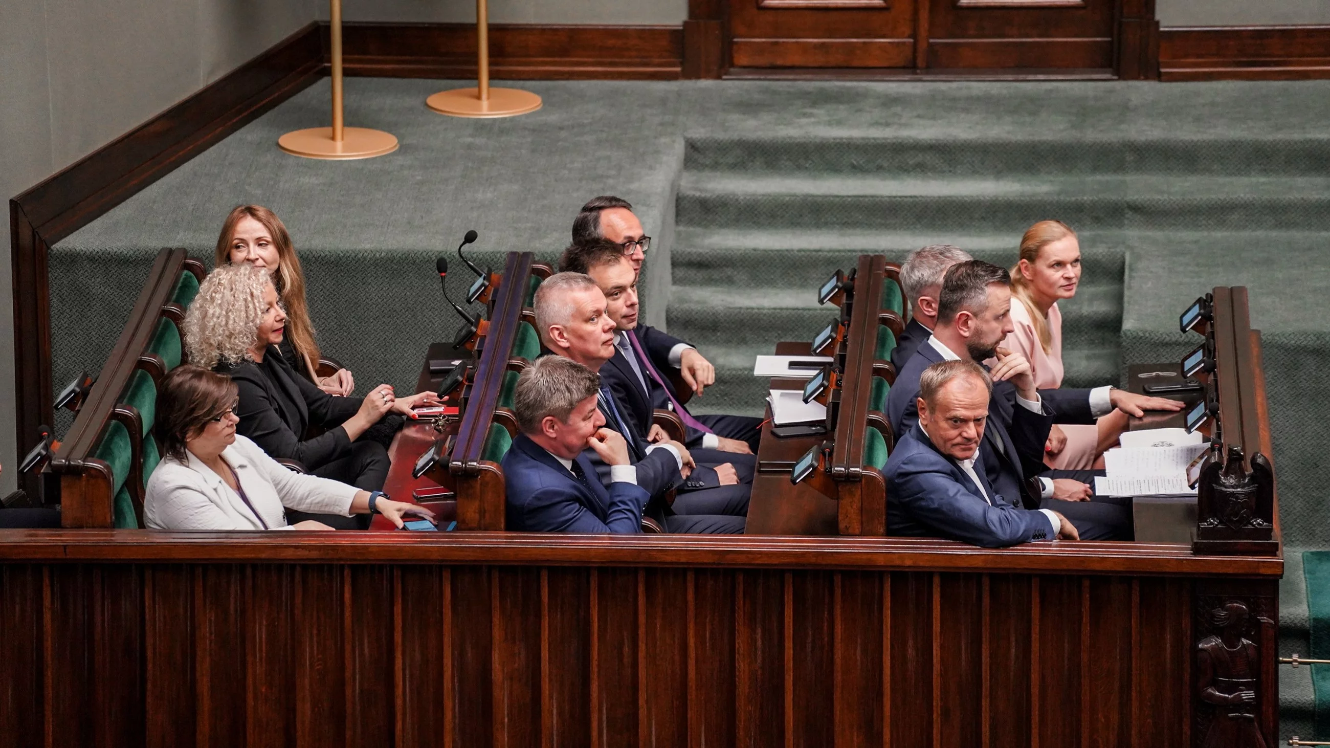 Członkowie rządu Donald Tuska w Sejmie