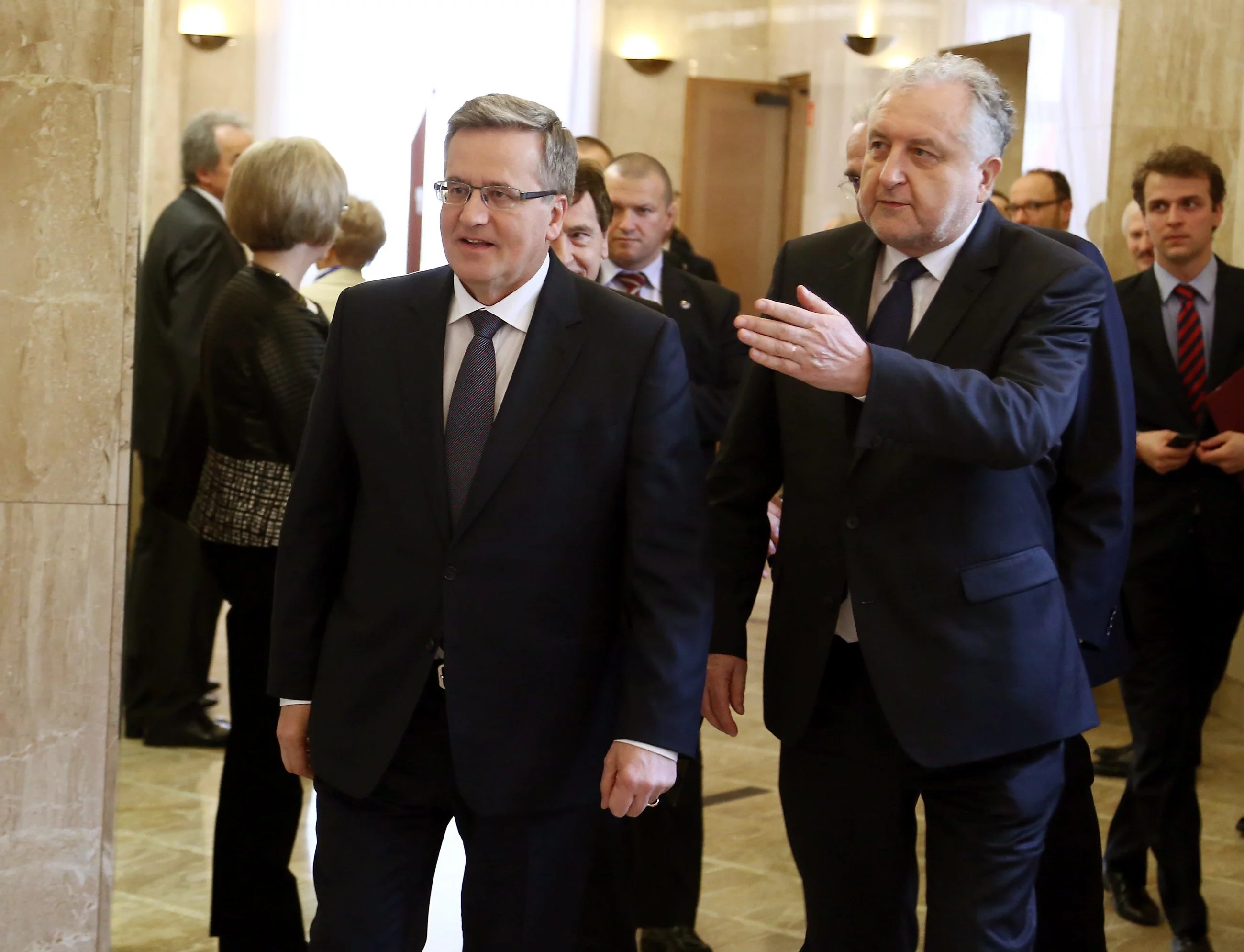 Bronisław Komorowski i Andrzej Rzepliński