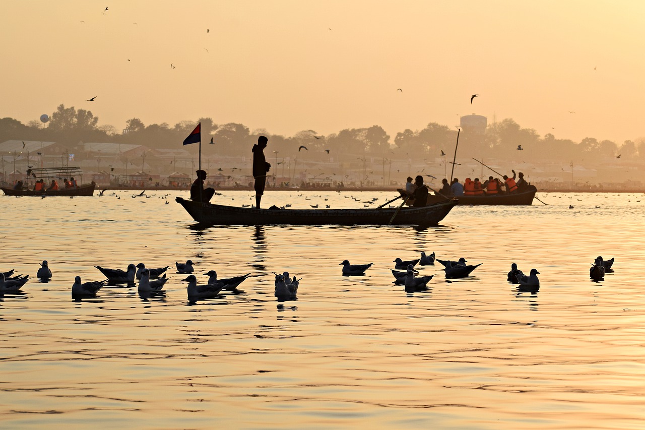 Rzeka Ganges, zdjęcie ilustracyjne