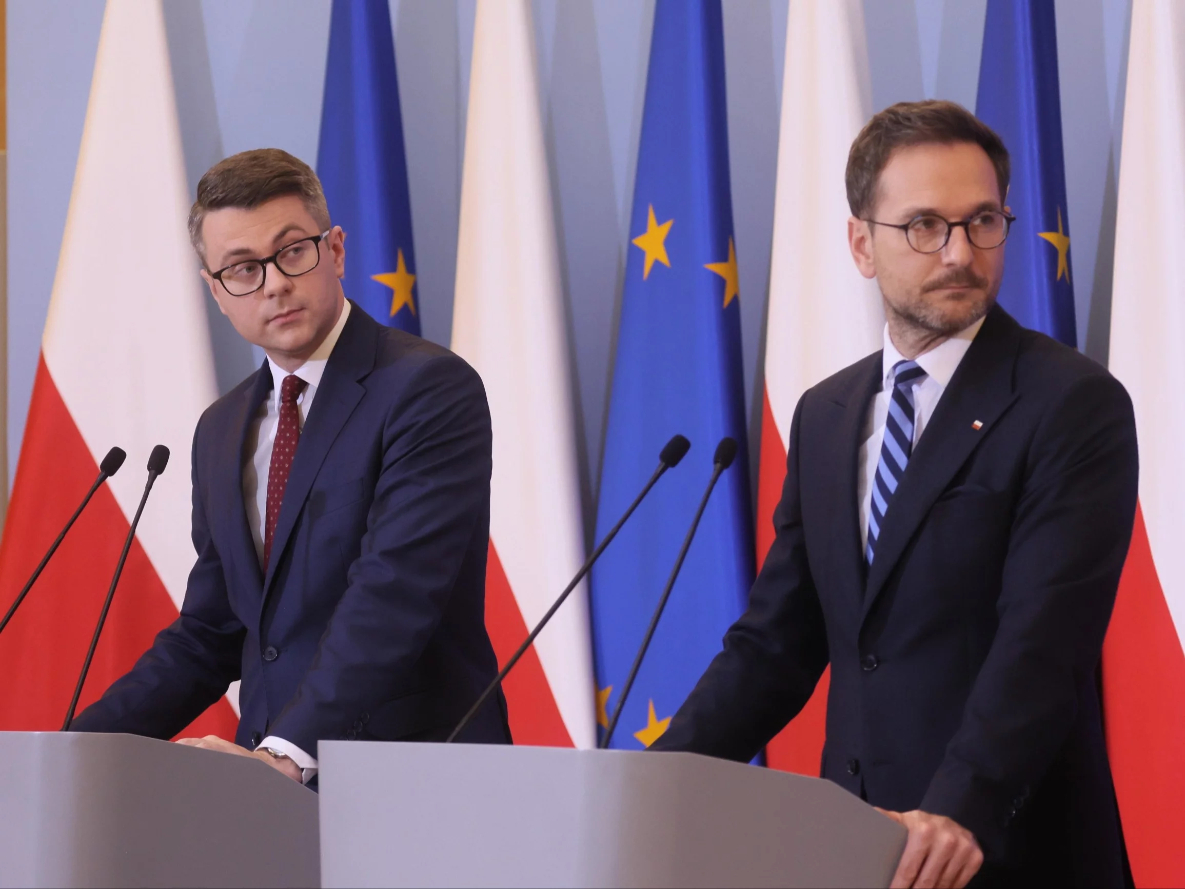 Piotr Mueller i Waldemar Buda