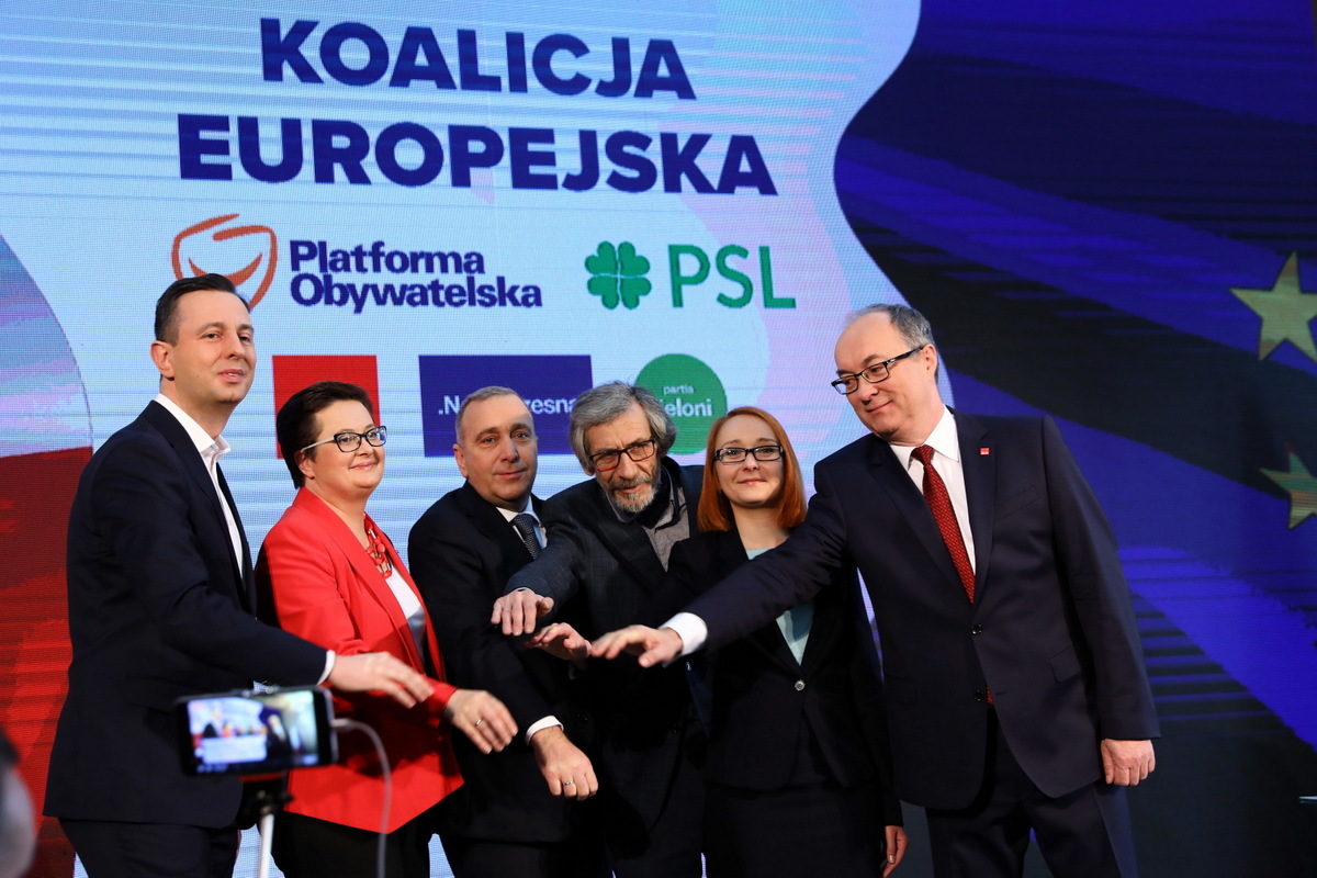 Podpisanie deklaracji o powołaniu Koalicji Europejskiej