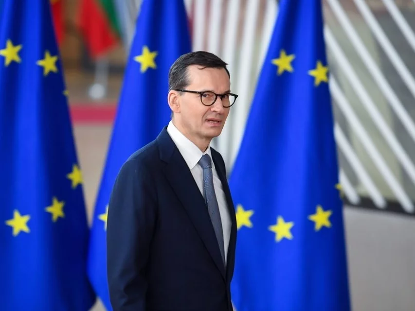 Mateusz Morawiecki w Brukseli