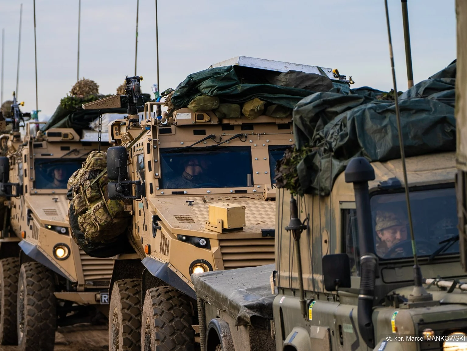 Kolumna wojskowa, zdjęcie ilustracyjne