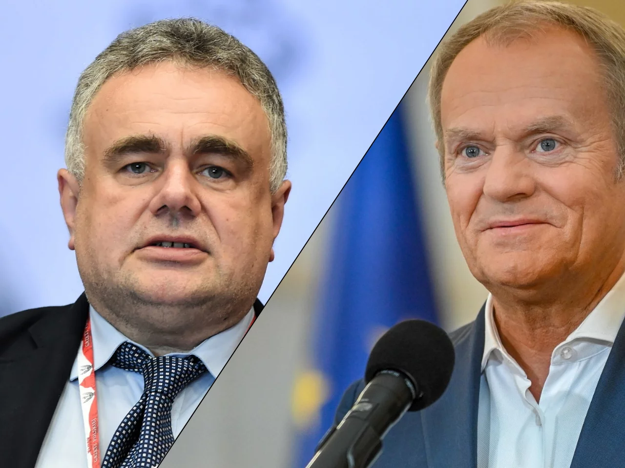 Tomasz Sakiewicz i Donald Tusk