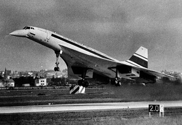 Samolot Concorde. 2 marca 1969