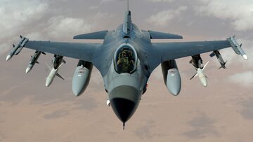 Samolot F-16, zdjęcie ilustracyjne