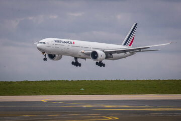 Samolot francuskich linii lotniczych Air France