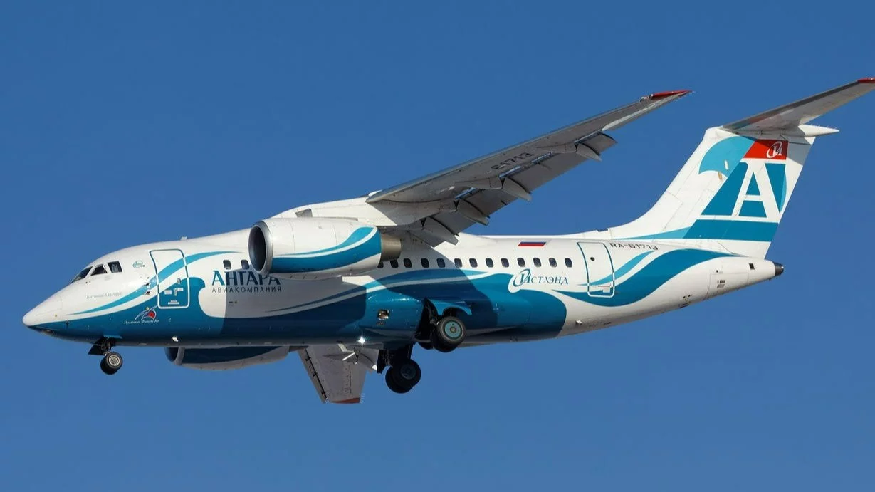 Samolot linii lotniczych Angara Airlines
