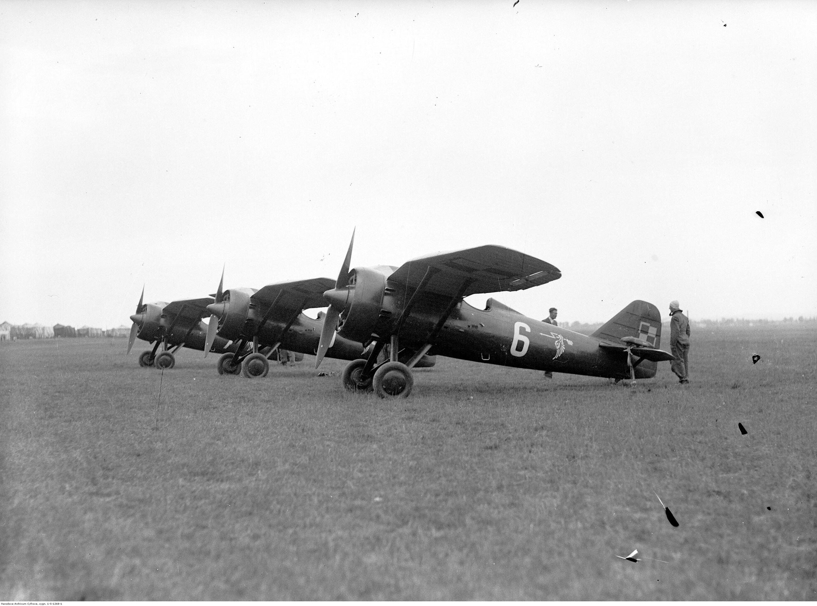 Samoloty myśliwskie PZL P.7a