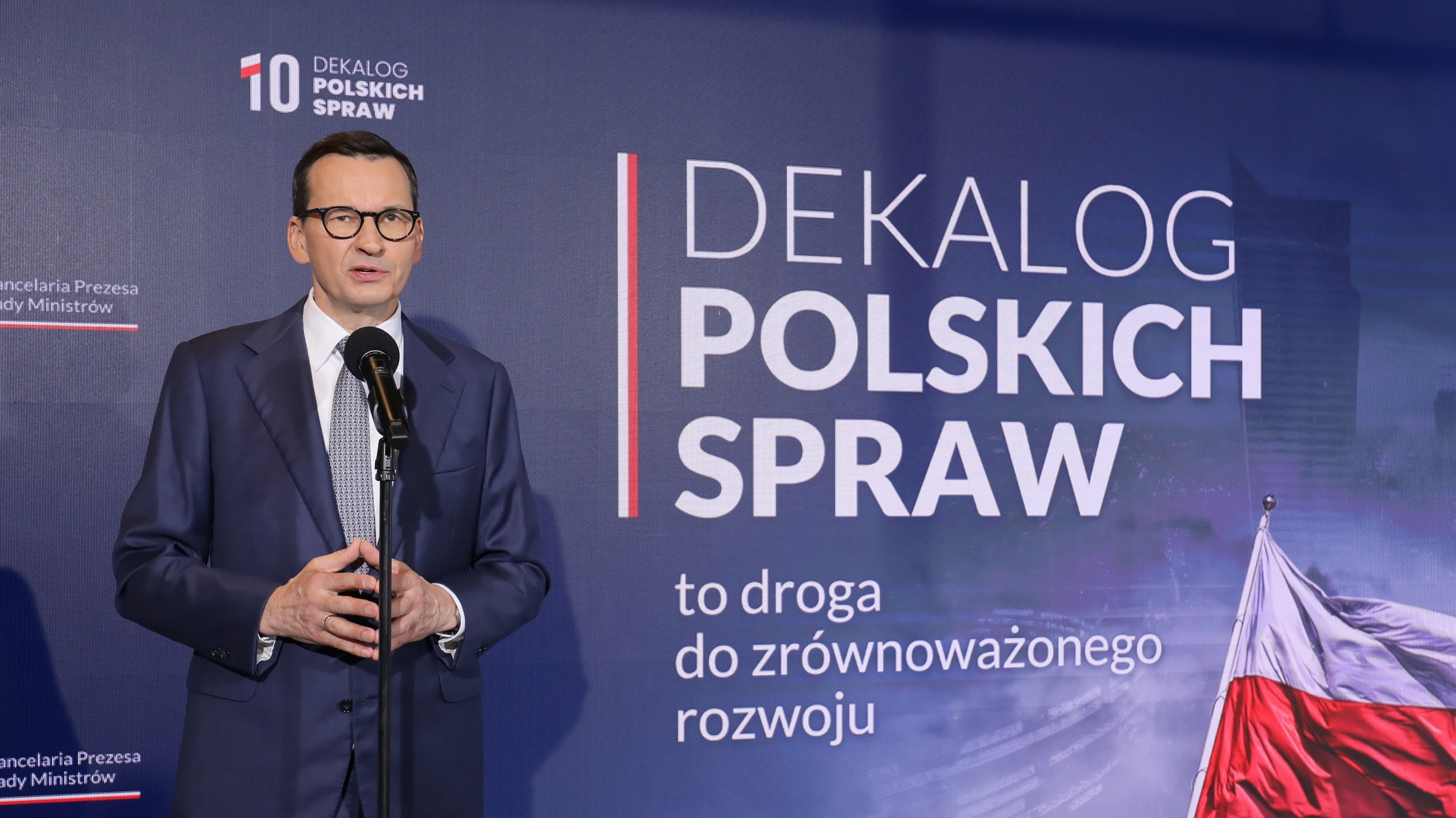 Premier Mateusz Morawiecki