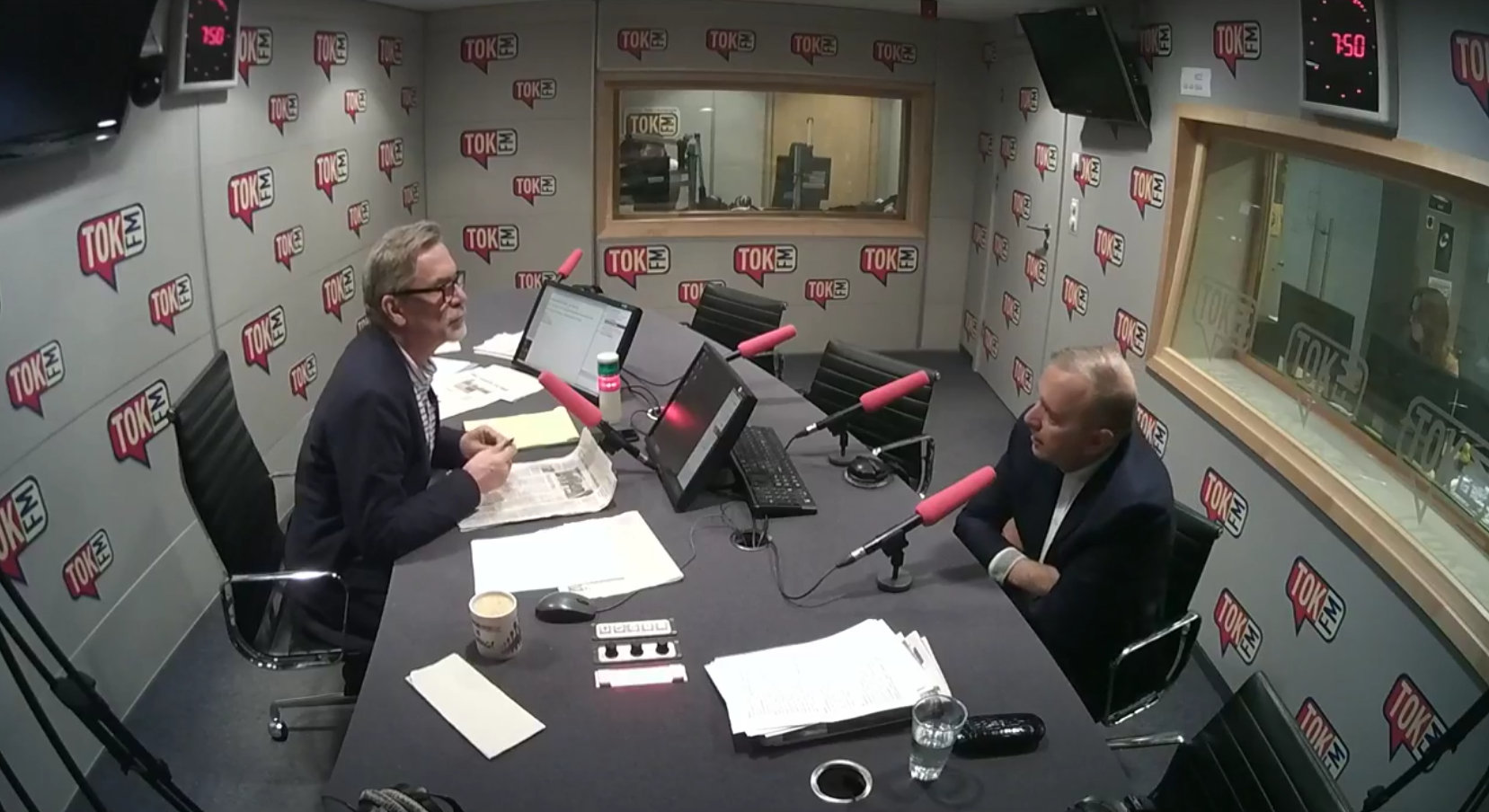 Jacek Żakowski i Grzegorz Schetyna