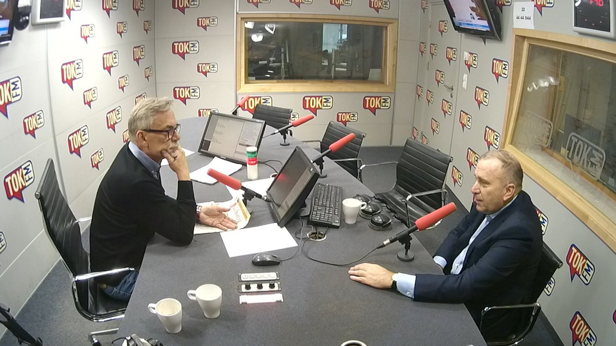 Grzegorz Schetyna w studiu radia TOK FM