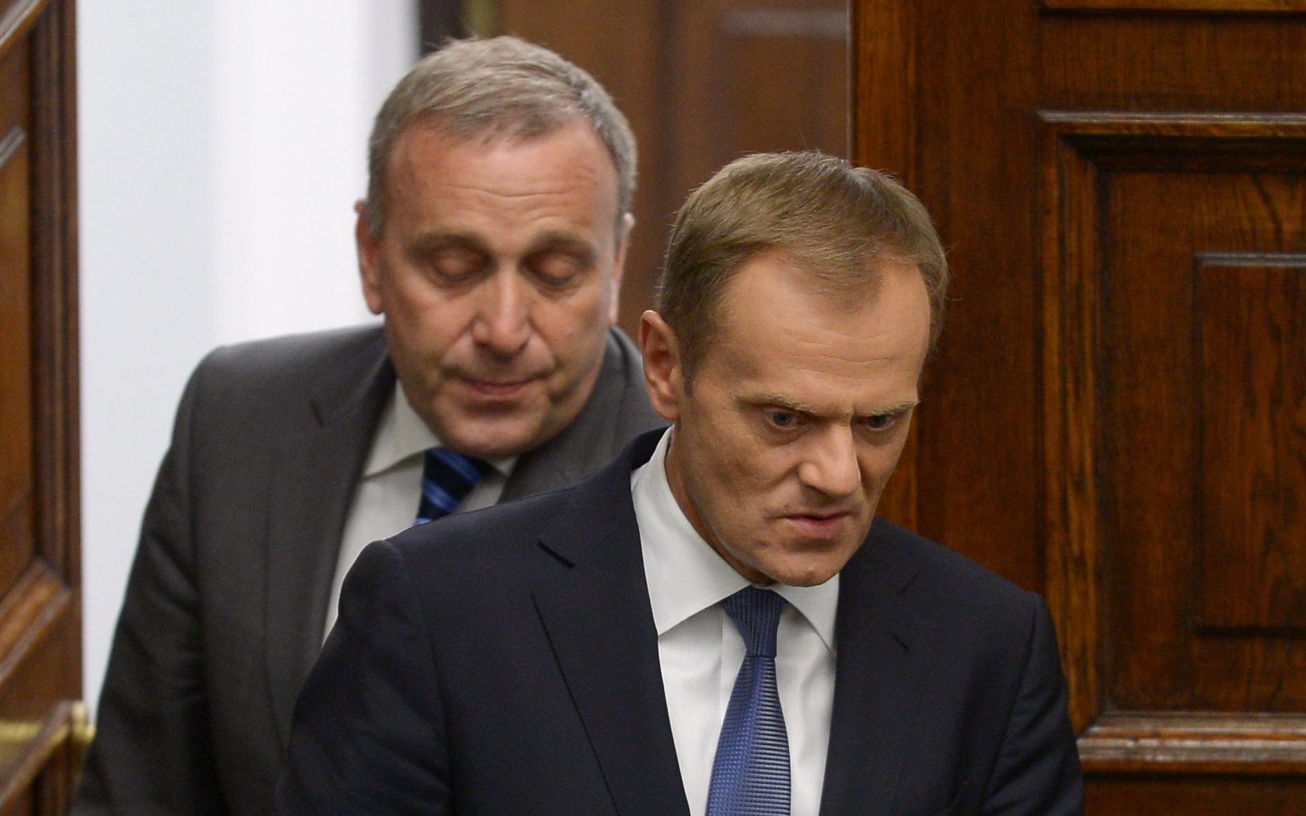 Grzegorz Schetyna, Donald Tusk