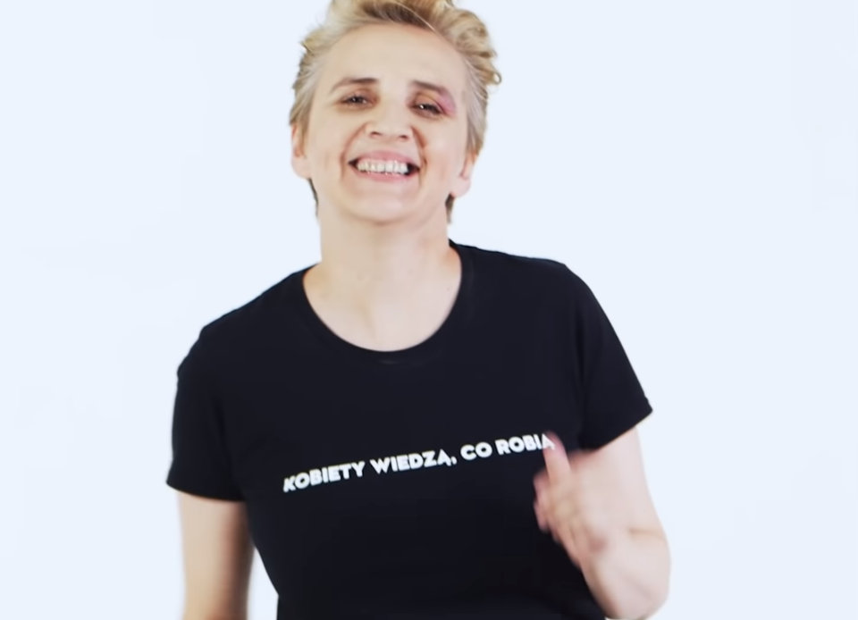 Scheuring-Wielgus tańczy w nowy spocie. Film hitem internetu