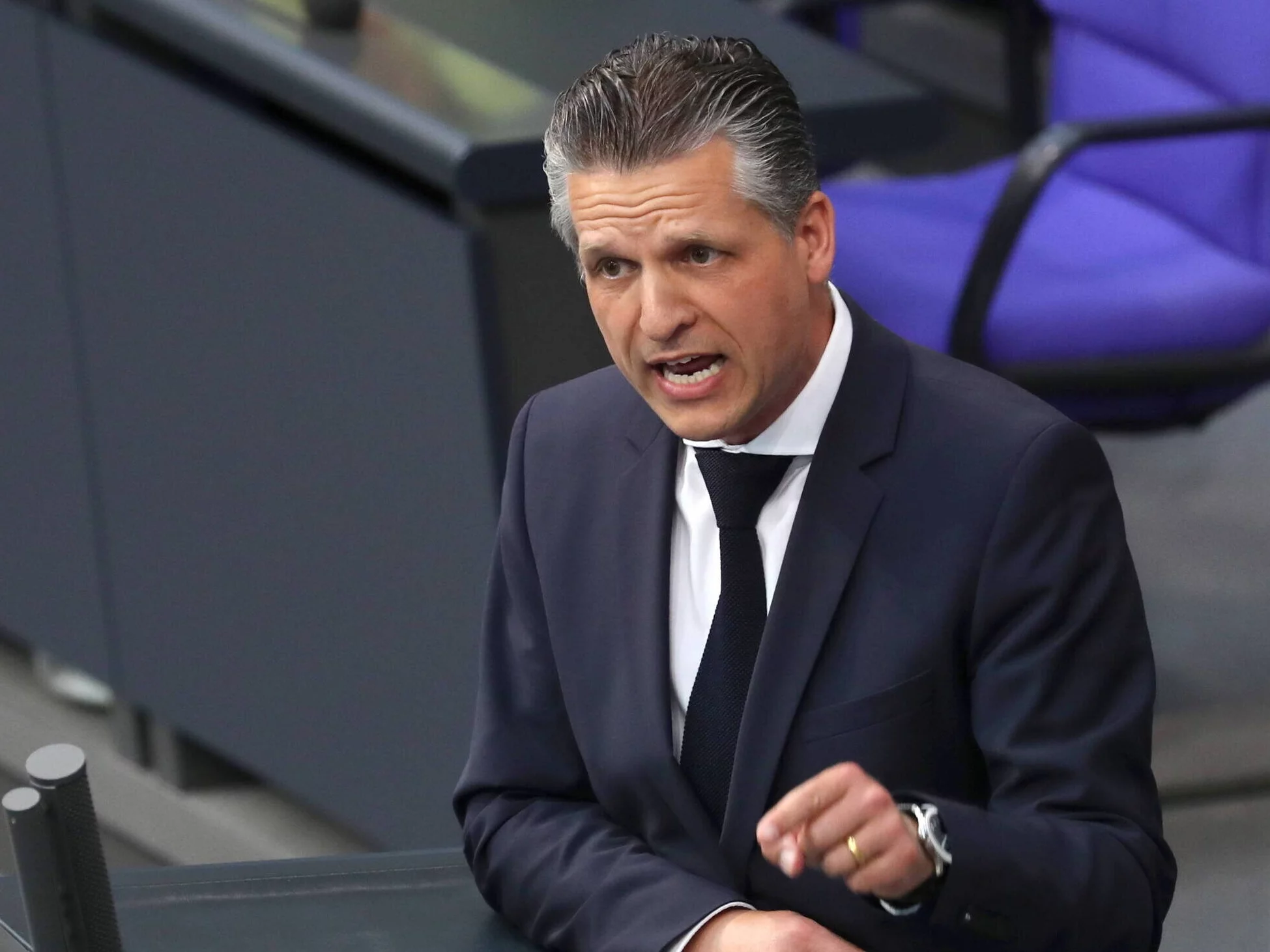 Sekretarz frakcji parlamentarnej CDU/CSU Thorsten Frei