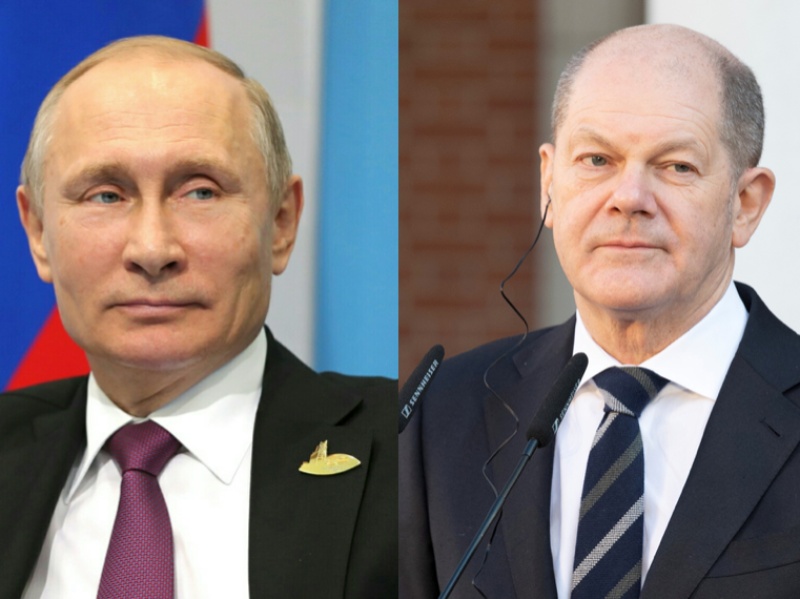 Władimir Putin / Olaf Scholz