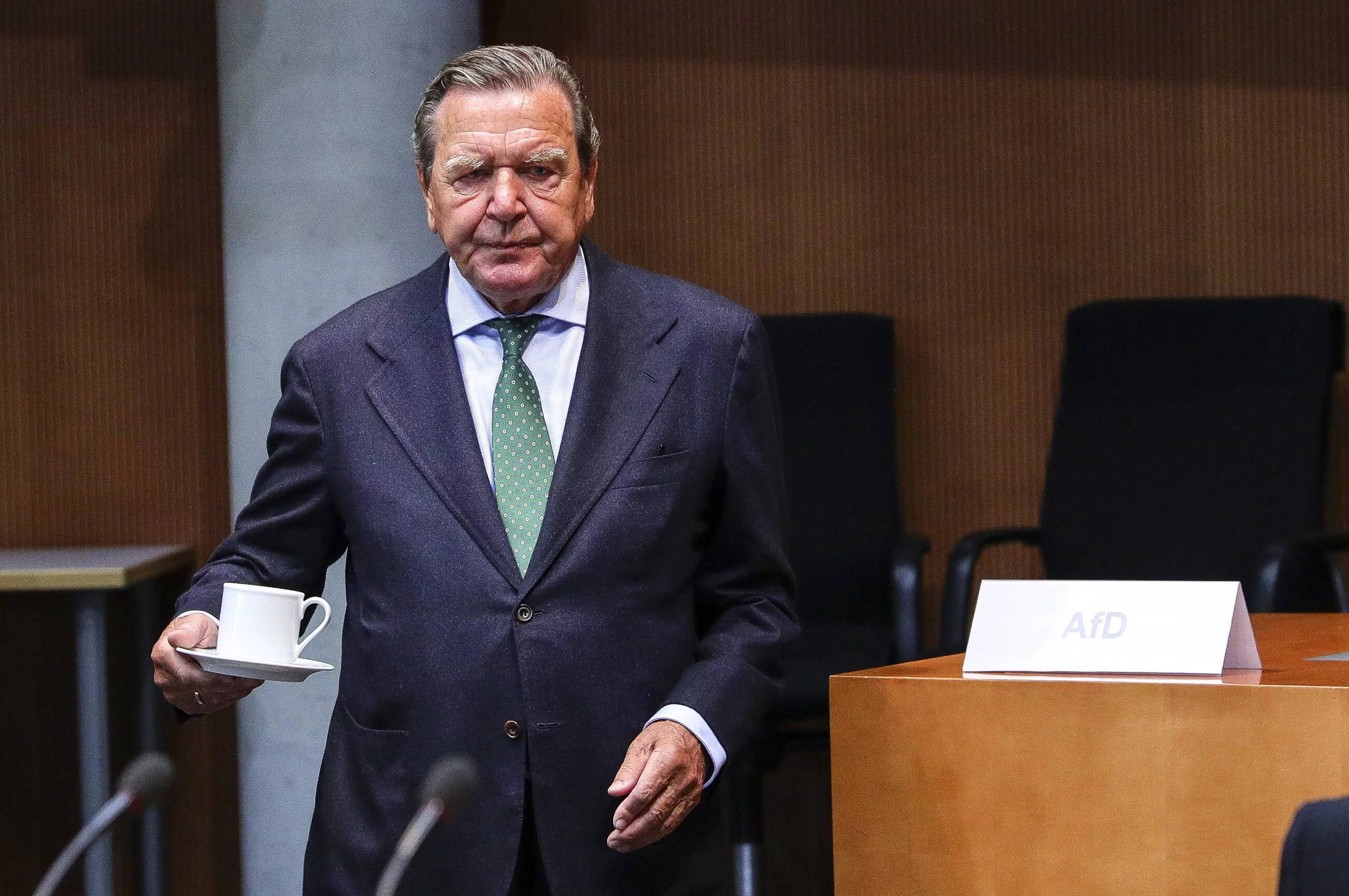 Były kanclerz Niemiec Gerhard Schröder