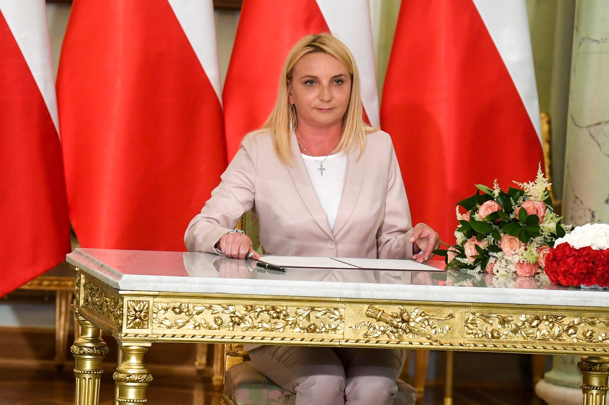 Nowo powołana minister-członek Rady Ministrów Agnieszka Ścigaj.