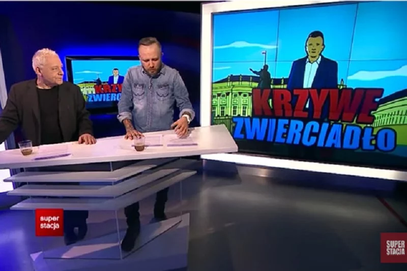 Jakub Wątły, program "Krzywe Zwierciadło"