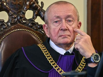 Sędzia Włodzimierz Brazewicz na sali rozpraw Sądu Apelacyjnego w Gdańsku