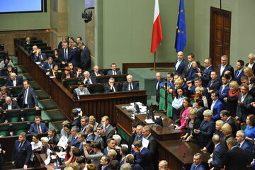 Sejm, blokada mówinicy przez posłów opozycji