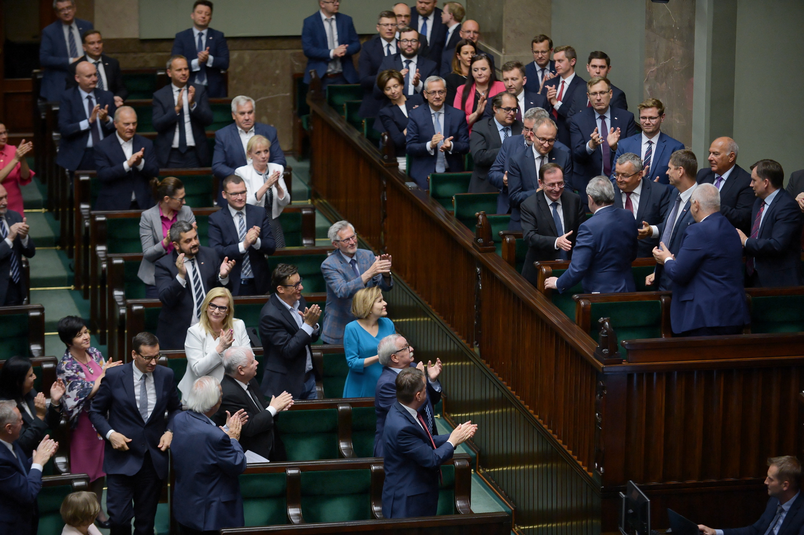 Politycy PiS w Sejmie