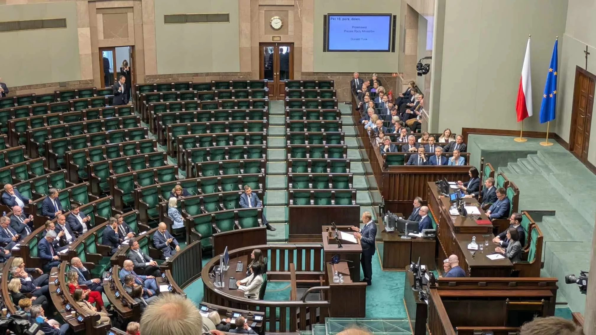 Expose Tuska. Posłowie PiS zbojkotowali wystąpienie premiera