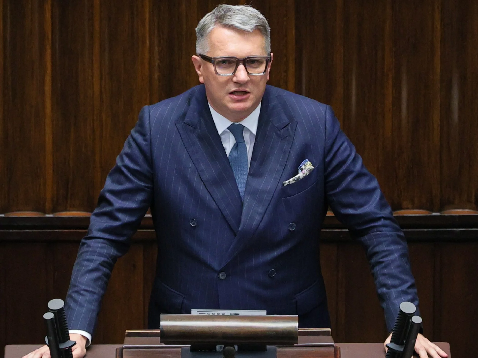 Poseł Konfederacji Przemysław Wipler