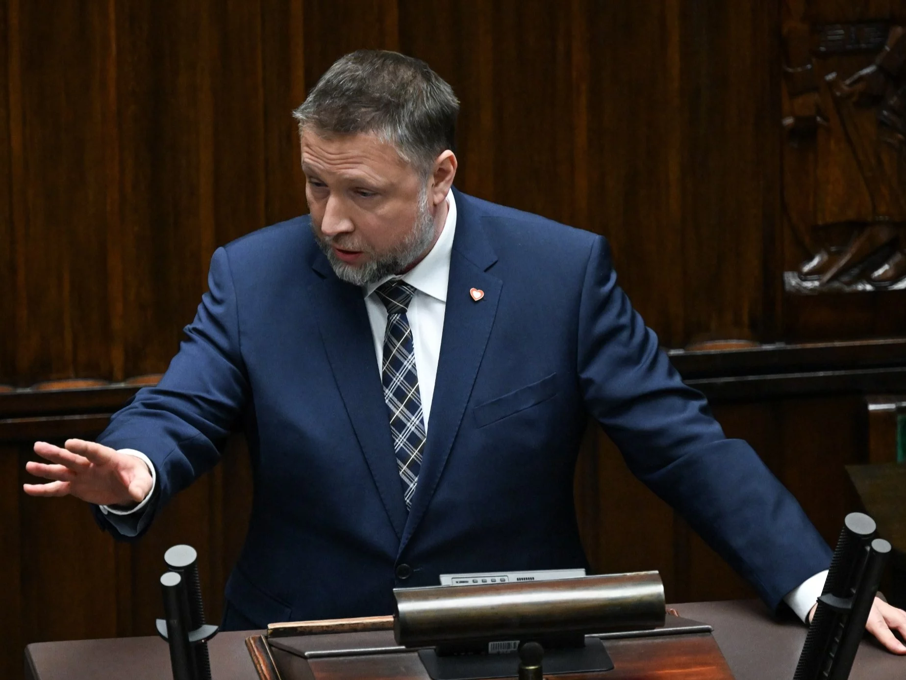 Minister spraw wewnętrznych i administracji Marcin Kierwiński