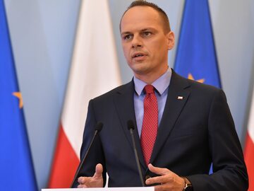 Sekretarz stanu w Ministerstwie Infrastruktury Rafał Weber