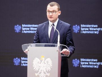 Sekretarz Stanu w Ministerstwie Spraw Wewnętrznych i Administracji Paweł Szefernaker