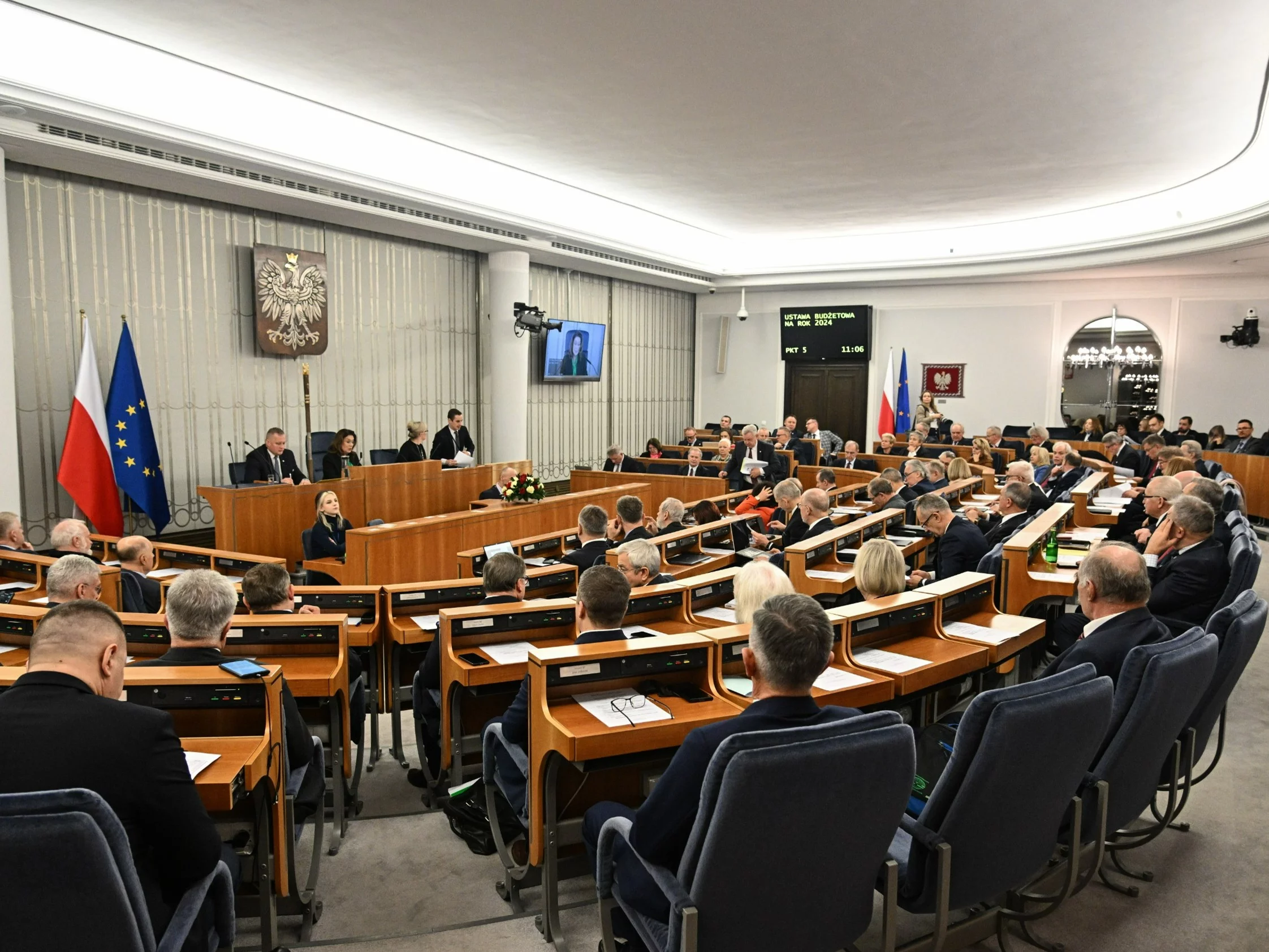 Senat planuje dodatkowe posiedzenie. "Pilna sprawa"
