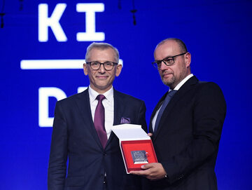 Senator Krzysztof Kwiatkowski i przewodniczący Krajowej Rady Doradców Podatkowych Adam Mariański