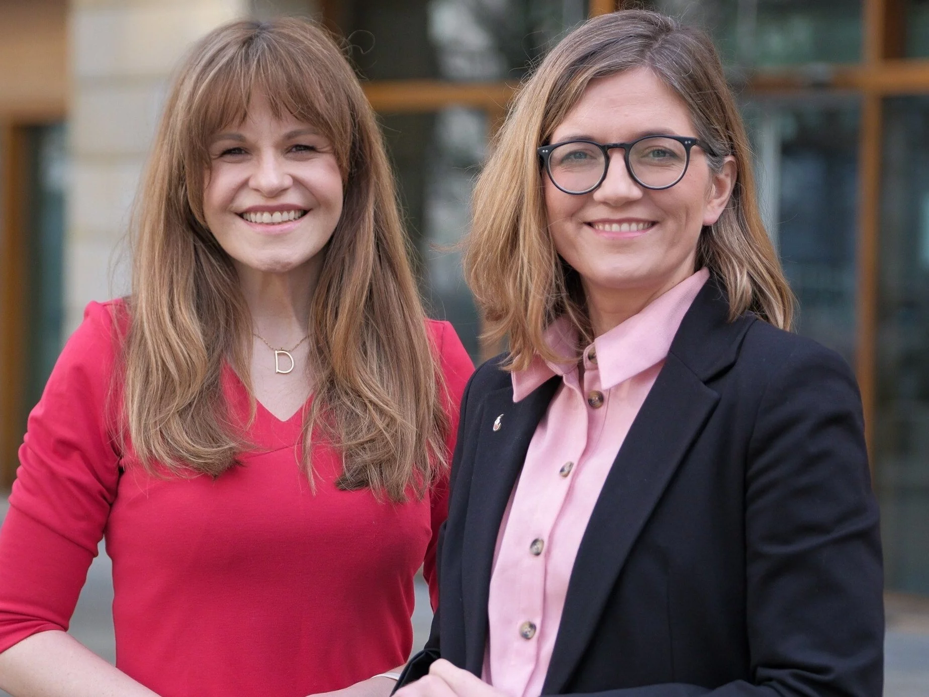 Senator Magdalena Biejat i poseł Dorota Olko