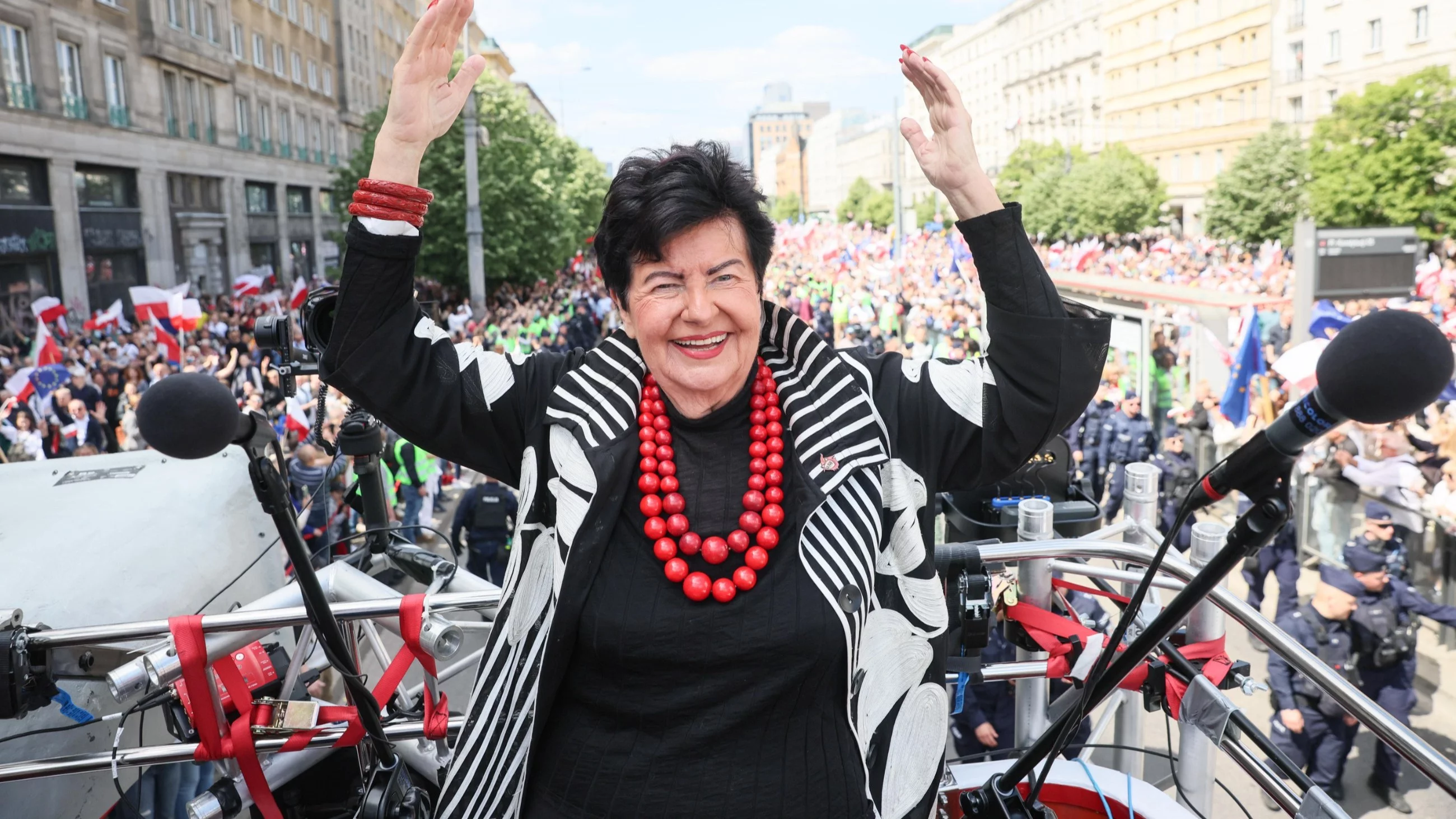 Senyszyn nie gryzła się w język: Czarzasty będzie Dudą Tuska