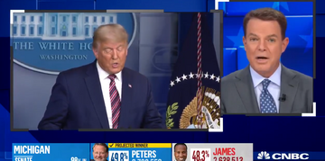 Shepard Smith przerywa przemówienie Trumpa na antenie CNBS