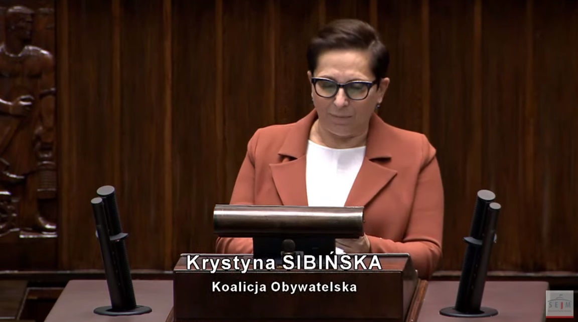 Krystyna Sibińska, KO