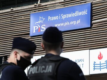 Siedziba PiS przy ul. Nowogrodzkiej w Warszawie