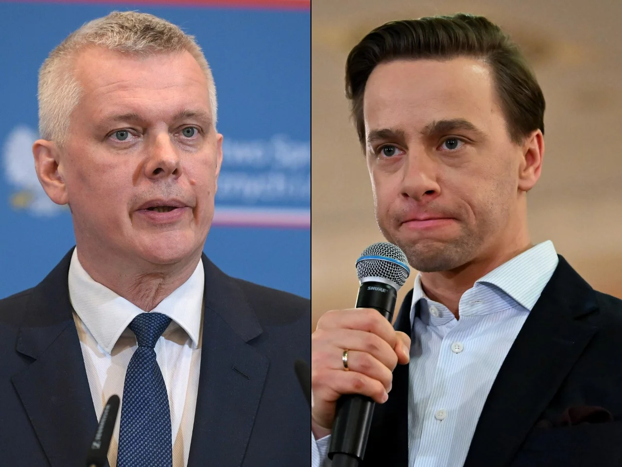 Tomasz Siemoniak i Krzysztof Bosak