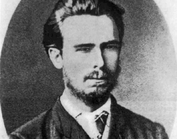 Siergiej Nieczajew na fotografii z 1870 roku.