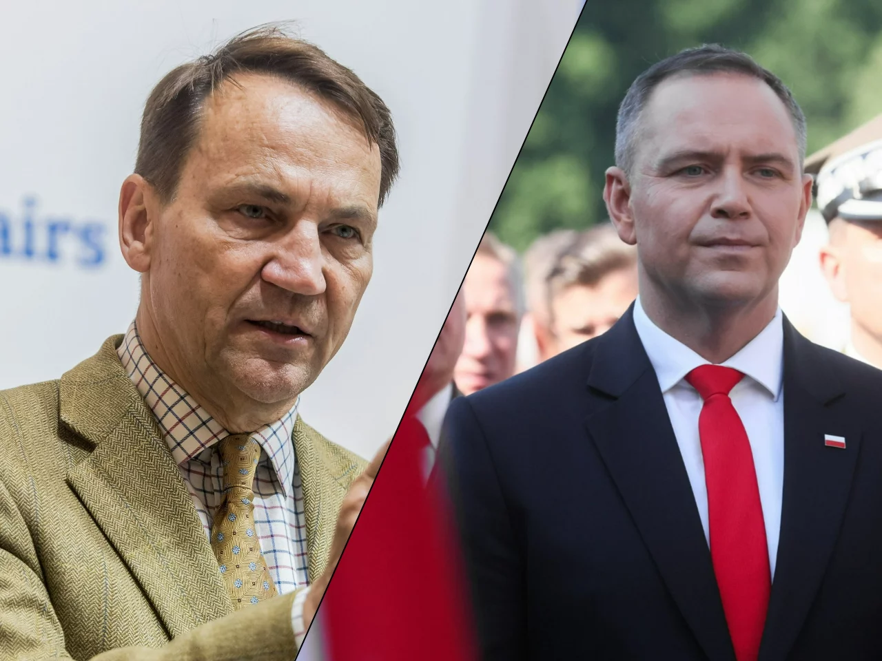 Radosław Sikorski, Karol Nawrocki