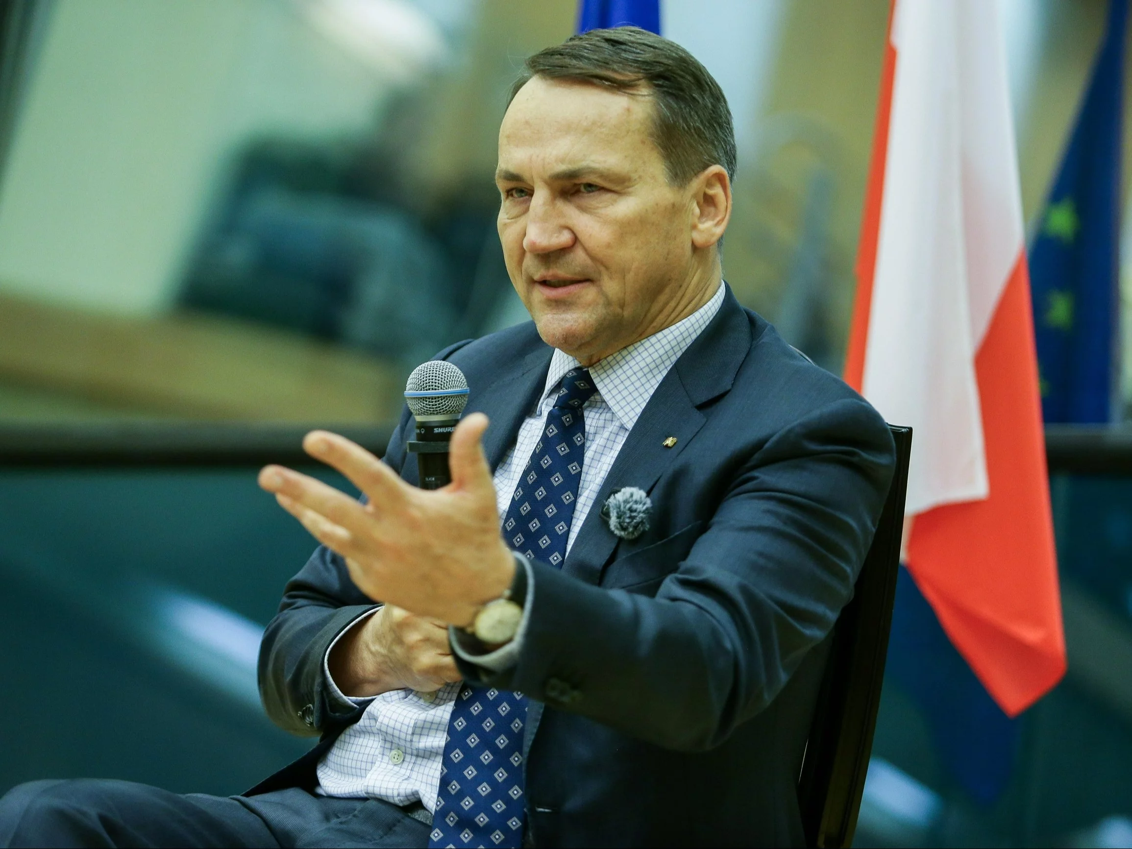 Minister spraw zagranicznych Radosław Sikorski