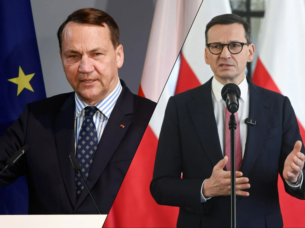 Sikorski skomentował słowa Morawieckiego o Kaczyńskim