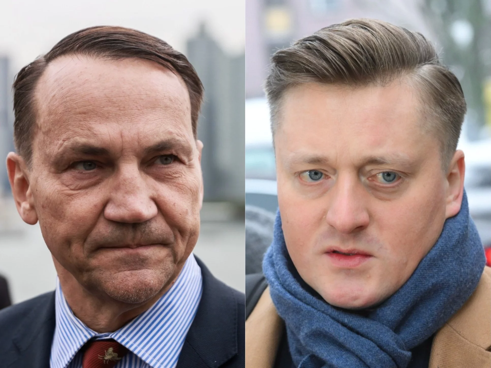Radosław Sikorski i Bartosz Lewandowski