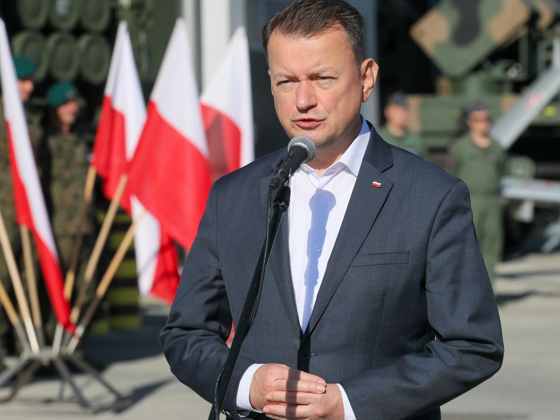 Minister obrony narodowej Mariusz Błaszczak