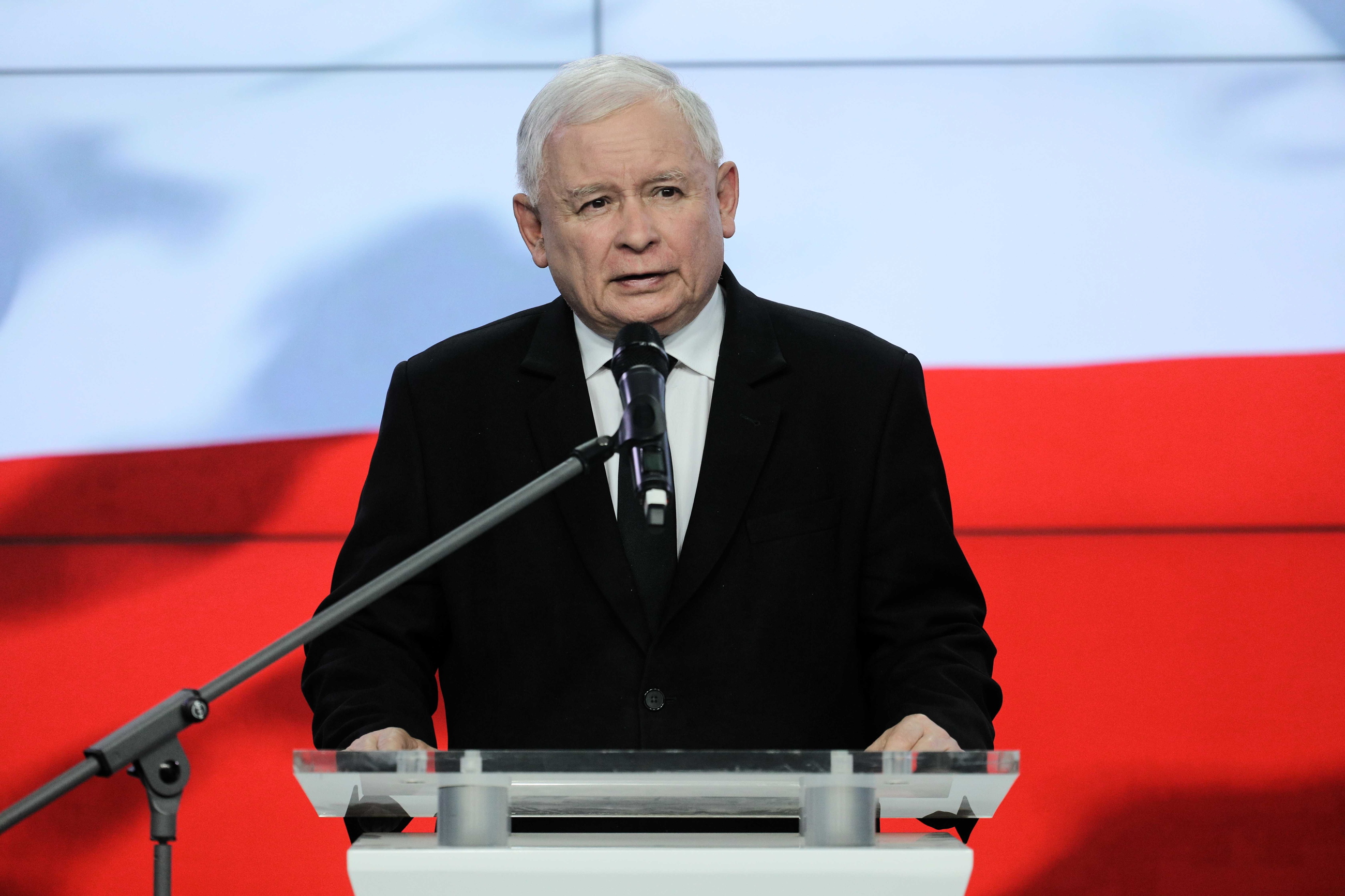 Prezes PiS Jarosław Kaczyński