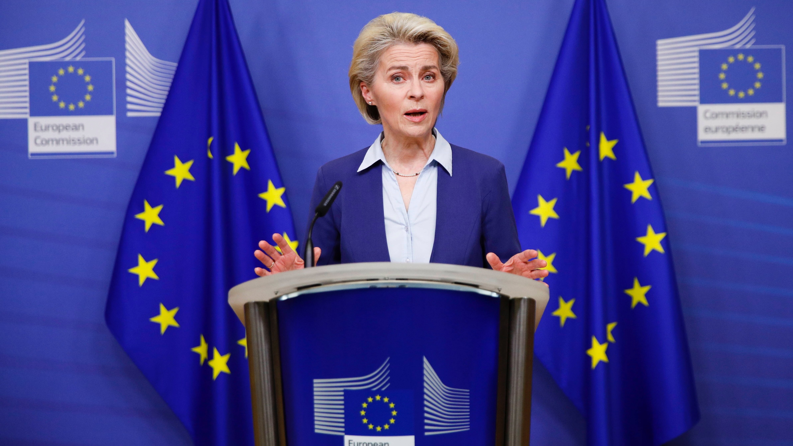 Ursula von der Leyen, szefowa Komisji Europejskiej